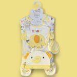 Disney Newborn Baby Starter Set 13pcs (Lemon Yellow and White)
