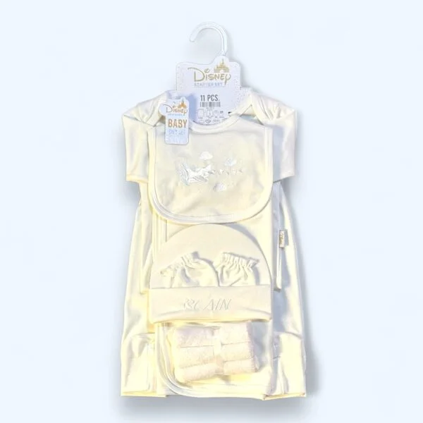 Disney Newborn Baby Starter Set 11pcs (White)