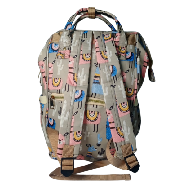 Baby Bag Pack Character Light Grey
