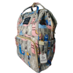 Baby Bag Pack Character Light Grey