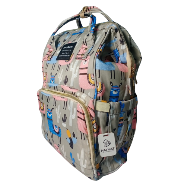 Baby Bag Pack Character Light Grey