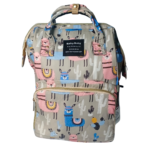 Baby Bag Pack Character Light Grey