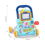 Baby Learning to Walk Infant Hand Push Walker HE0810