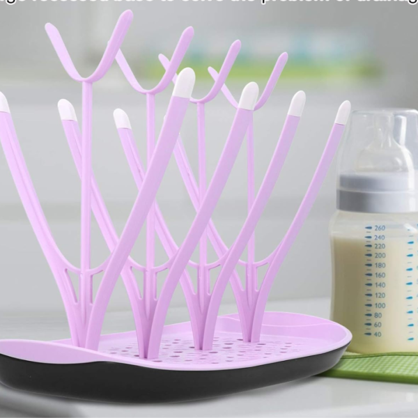 Baby Nipple Shelf, Moisture‑Proof Multifunctional Portable Infant Bottle Drainer