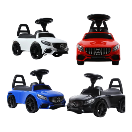 Mini Mercedes Ride-On Push Car Stroller