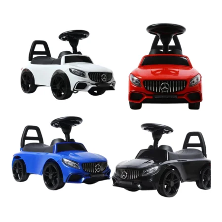 Mini Mercedes Ride-On Push Car Stroller