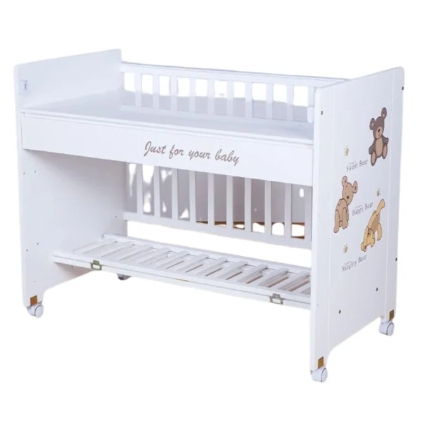 Baby Cot White Bc-716Tm