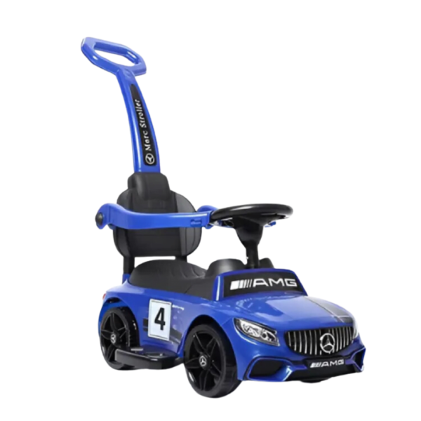 Mini Mercedes Ride-On Push Car Stroller