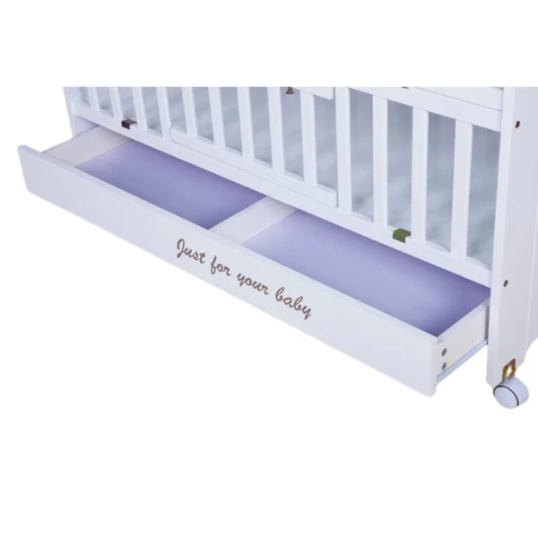 Baby Cot White Bc-716Tm
