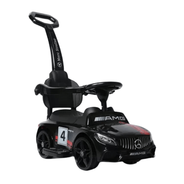 Mini Mercedes Ride-On Push Car Stroller