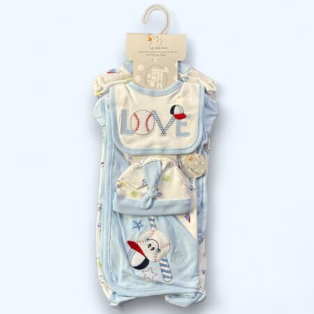 Little Duck Newborn Baby Starter Set 6pcs 0-3M (Blue)