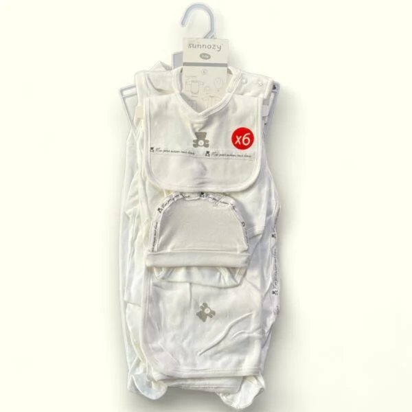 Sunozzy Baby Starter Set Pack of 6 Hanger Set 3-6M