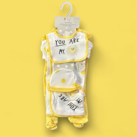 Little Duck Newborn Baby Starter Set 6pcs 0-3M (Yellow)