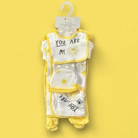 Little Duck Newborn Baby Starter Set 6pcs 0-3M (Yellow)