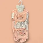Little Duck Newborn Baby Starter Set 6pcs 0-3M (Pink)
