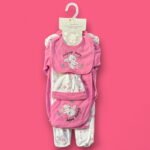 Little Duck Newborn Baby Starter Set 6pcs 3-6M (Pink)