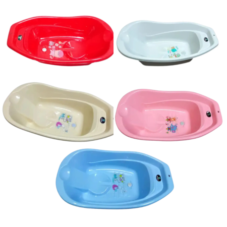 Bath Tub Baby Bather Pure Plastic High Multicolor