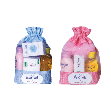 Nexton New Born Baby giftset (Pouch) Medium