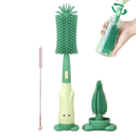 Baby Bottle Cleaning Brush Kit 3 In 1 Small Bottle