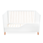 Tinnies Wooden Cot-White
