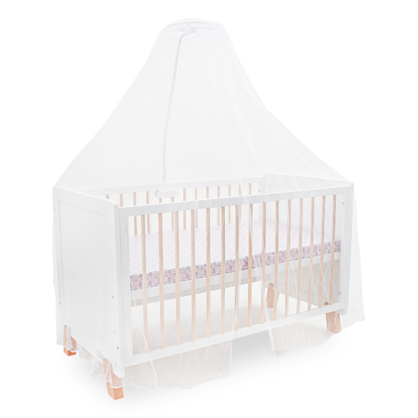Tinnies Wooden Cot-White
