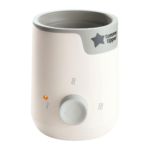 Tommee Tippee Easiwarm Bottle Warmer, Automatic Timer, One-Dial Operation, White