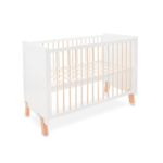 Tinnies Wooden Cot-White