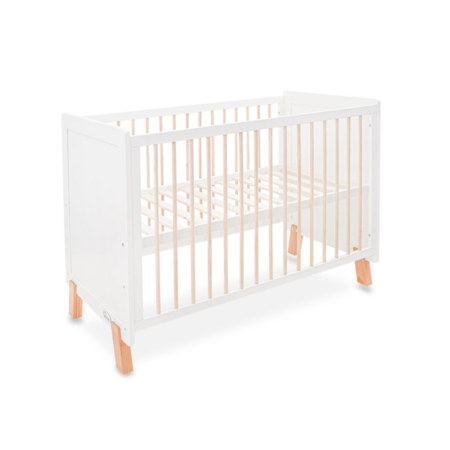 Tinnies Wooden Cot-White