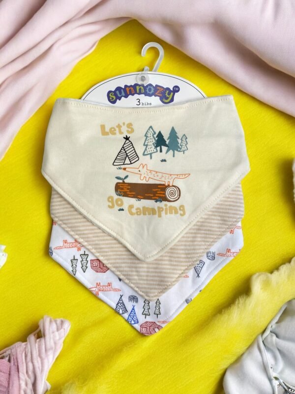 Sunoozy Baby Bib Pack of 3