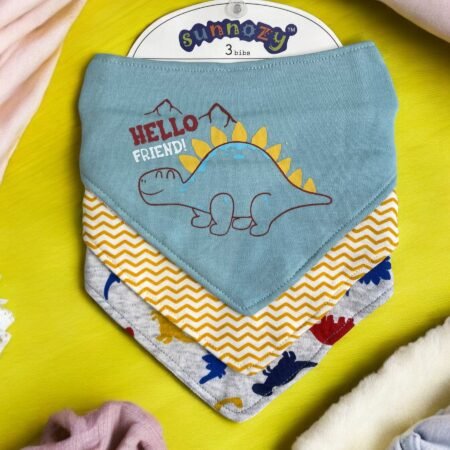 Sunoozy Baby Bib Pack of 3