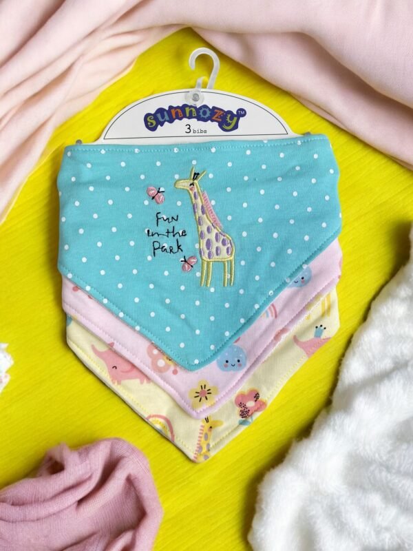 Sunoozy Baby Bib Pack of 3
