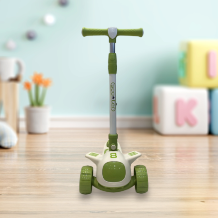 Foldable Scooter For Kids Light Green