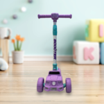 Foldable Scooter For Kids Purple
