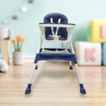 China Baby High Chair Foldable With Height Adjustable