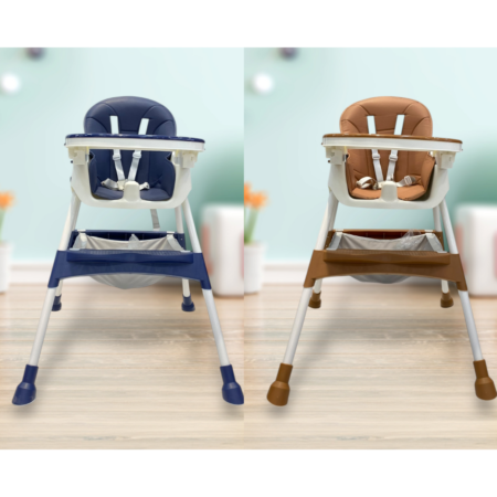 China Baby High Chair Foldable With Height Adjustable