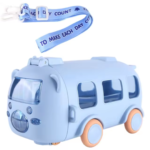 Bus Water Bottle - 500ml Cute Bus Water Bottle, Bpa Bus Water Cup