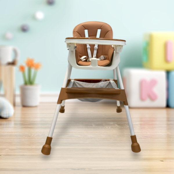 China Baby High Chair Foldable With Height Adjustable