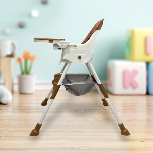 China Baby High Chair Foldable With Height Adjustable