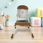 China Baby High Chair Foldable With Height Adjustable