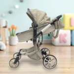 Kidilo Baby Stroller Khaki Color
