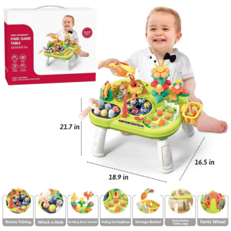 Farm Amusement Park Game Activity Table