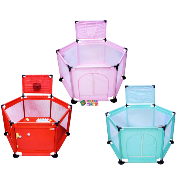 Happy Game Fence Tent House Multicolor