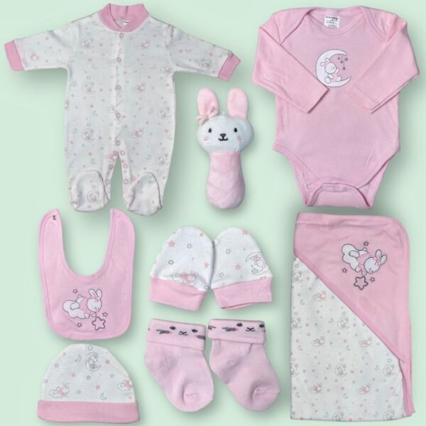 Baby Sunozzy Starter Set 8pc Pink