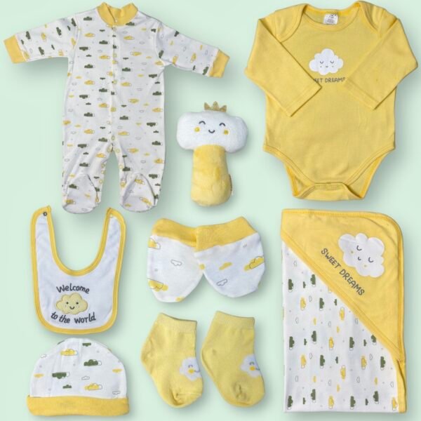 Baby Sunozzy Starter Set 8pc Yellow