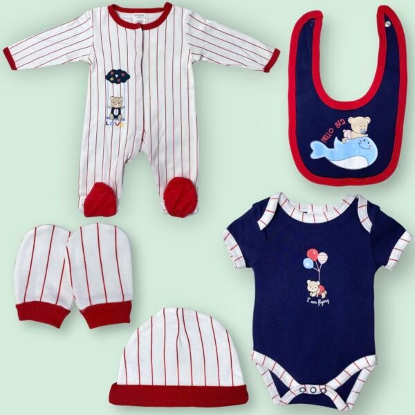 Baby Sunozzy Starter Set 5pc Navy Blue