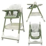 Mother's Baby Foldable High Chair Green