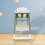 Mother's Baby Foldable High Chair Green