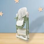 Mother's Baby Foldable High Chair Green