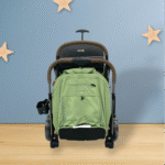 Kids Stroller with Mother Facing Green