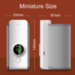 Baby Bottle Warmer with LCD Display, Portable Rechargeable Wireless Water Bottle Warmer